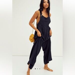 Free People Sun Drenched Overalls